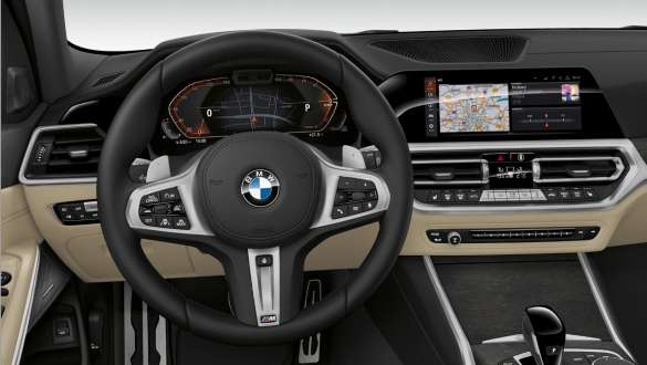 BMW 3-serie Touring (G21), variabel sportstyrning BMW 3-serie Touring (G21), variabel sportstyrning