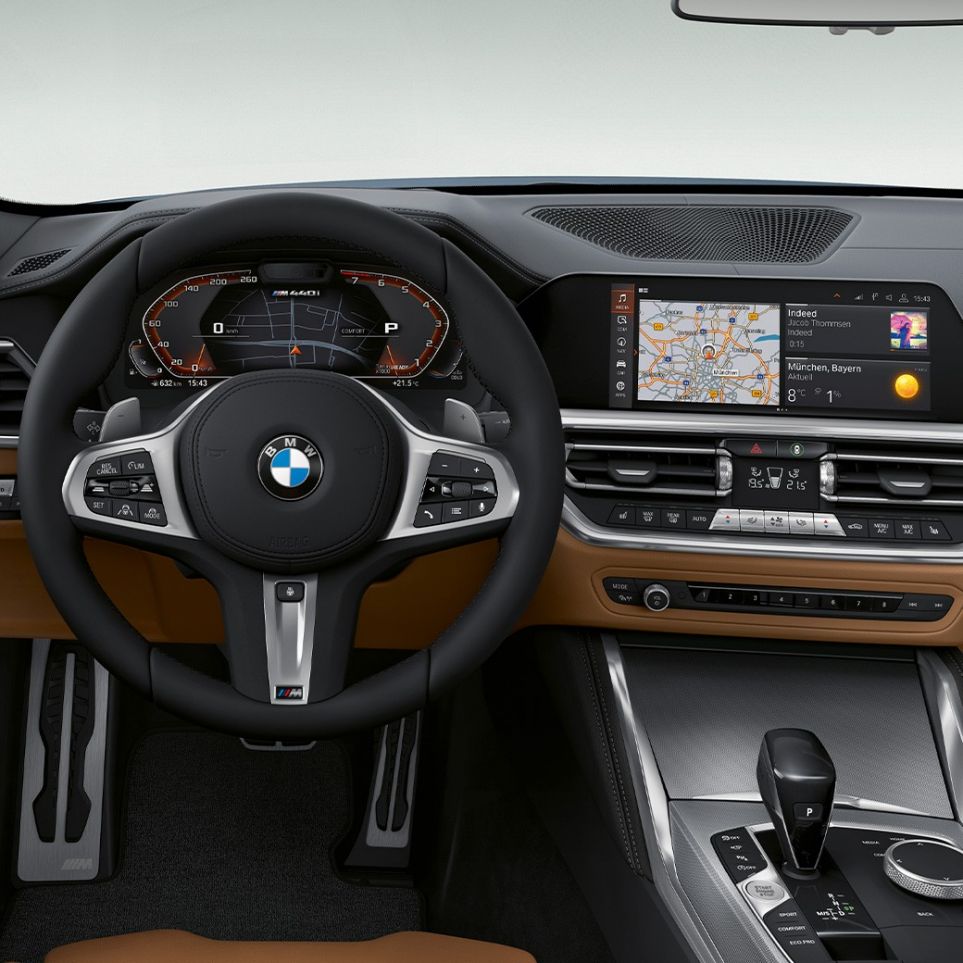 Förarplats BMW 4-serie Coupé G22 2020 BMW 4-serie Coupé G22 2020 Kupé förarplats