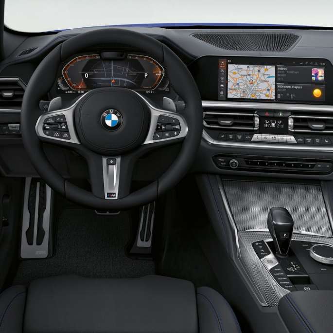 Klädsel BMW 4-serie Coupé M Sport G22 2020 Klädsel i exklusivläder BMW 4-serie Coupé G22 2020 M Sport Kupé