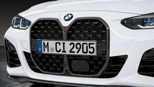 M Performance kylargrill i kolfiber BMW 4-serie Gran Coupé G26 2021 M Performance kylargrill i kolfiber BMW 4-serie Gran Coupé G26 2021