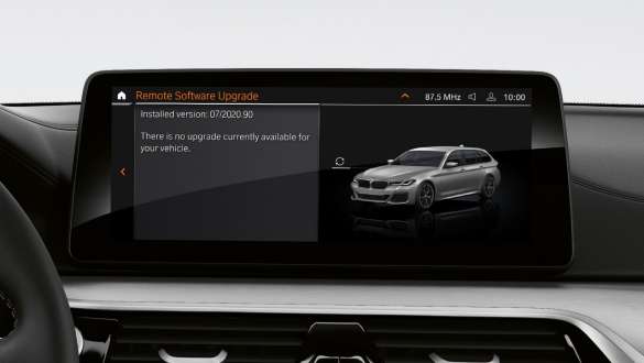Remote Software Upgrade BMW 5-serie Touring G31 Remote Software Upgrade BMW 5-serie Touring G31 Facelift 2020 Interiör förarmiljö