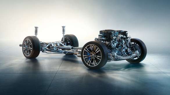 Mild-Hybrid-teknik BMW 5-serie Touring G31 Mild-Hybrid-teknik BMW 5-serie Touring G31 Facelift 2020 chassi