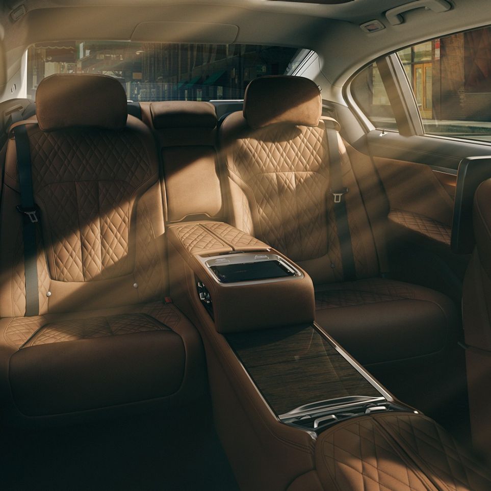 BMW 7-serie sedan Experience Modes Experience Modes: bekväm interiör i BMW 7-serie sedan