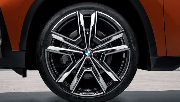 BMW U11 BEV 21" M Performance lättmetallfälgar BMW U11 BEV 21" M Performance lättmetallfälgar dubbeleker 877 M Bicolor