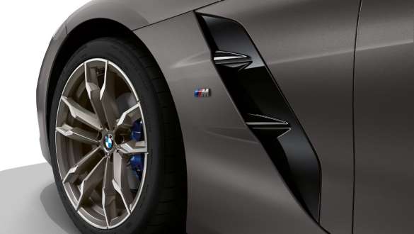 Air Breather BMW Z4 M40i G29 Air Breather BMW Z4 M40i G29 2019 BMW Individual Frozen Grey metallic Närbild