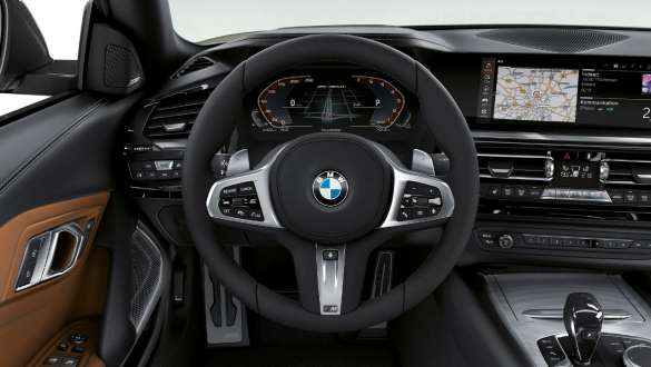 M läderklädd ratt BMW Z4 M40i G29 M läderklädd ratt BMW Z4 M40i G29 2019 Förarplats