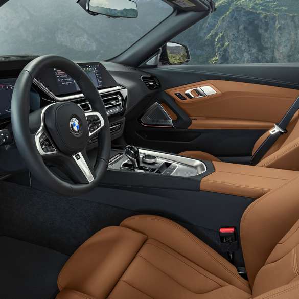 Interiör BMW Z4 M40i G29 Ratt BMW Z4 Roadster M40i G29 2019 Interiör