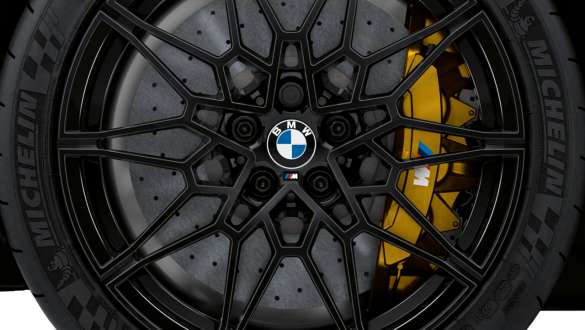 M kolfiber-/keramikbromsar BMW M3 Competition Sedan G80 2020 BMW M3 Competition Sedan G80 2020 M kolfiber-/keramikbromsar närbild