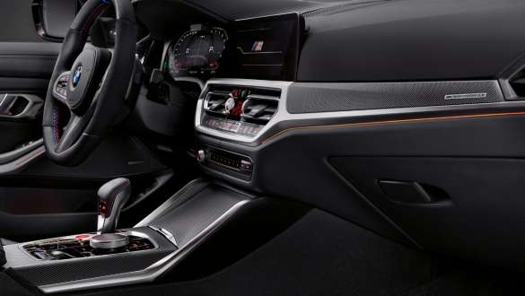 M Performance interiörlister kolfiber BMW M3 Sedan G80 2020 BMW M3 Sedan G80 2020 M Performance interiörlister kolfiber kupé