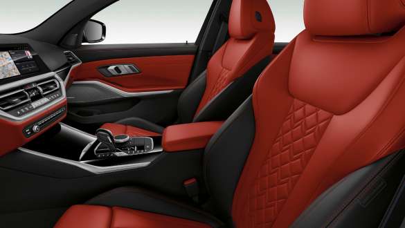 Sportstolar och M säkerhetsbälten BMW M340i xDrive Touring, sportstolar och M säkerhetsbälten
