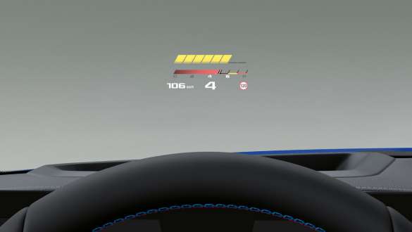 BMW Head-Up Display BMW 4er Cabriolet M G83 G23 BMW 4er Cabriolet M G83 G23 BMW Head-Up Display