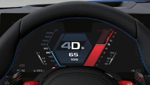 M specifikt kombiinstrument BMW M4 Competition Cabriolet med M xDrive G83 2021 BMW M4 Competition Cabriolet med M xDrive G83 2021 M specifikt kombiinstrument