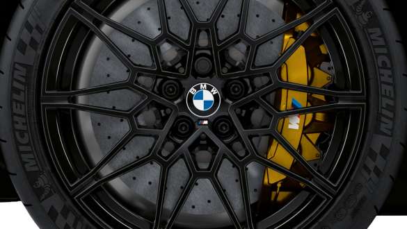 M kolfiber-/keramikbromsar BMW M4 Coupé G82 2020 BMW M4 Coupé G82 2020 M kolfiber-/keramikbromsar närbild