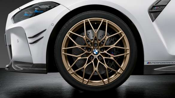 20”/21” M Performance smidda fälgar 1000 M BMW M4 Coupé G82 2020 BMW M4 Coupé G82 2020 20”/21” M Performance smidda fälgar 1000 M närbild