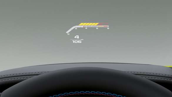 BMW Head-Up Display BMW M4 Coupé G82 G22 BMW M4 Coupé G82 G20 BMW Head Up-display