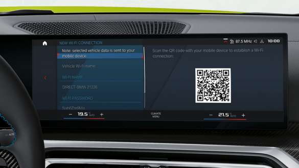 WLAN Hotspot BMW M4 Coupé G82 G22 BMW M4 Coupé G82 G22 WLAN Hotspot