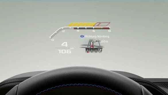 BMW X6 M fordon med M specifik Head-Up Display F96 M specifik Head-Up Display BMW X6 M fordon F96 2020 SUV kupé