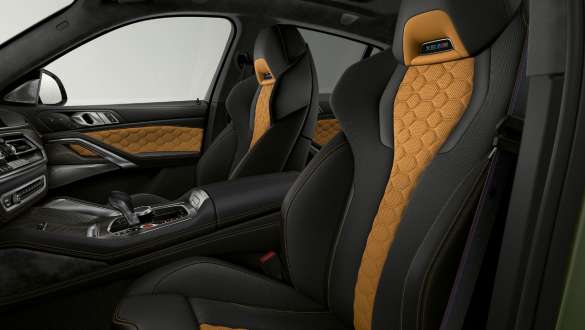 M multifunktionsstolar för BMW X6 M Competition F96 M multifunktionsstolar i läder 'Merino' BMW X6 M Competition F96 2020 SUV kupé