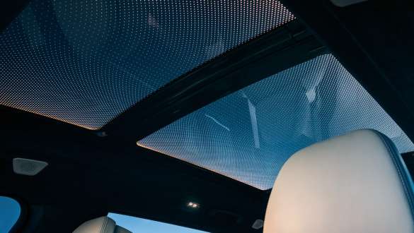 BMW X7 M med panoramaglastak Sky Lounge BMW X7 M Interiör med panoramaglastak Sky Lounge, G07