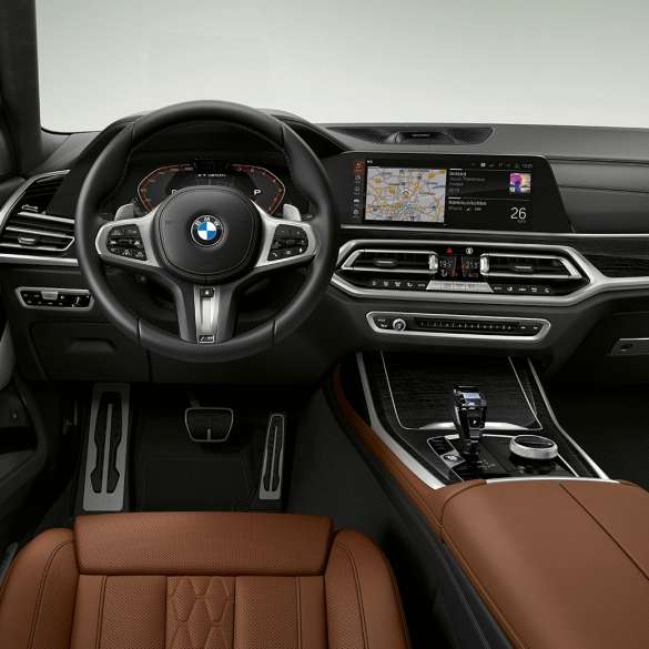 BMW X7 M50i, Interiör BMW X7 M M50d och M50i, Interiör, G07, 2019