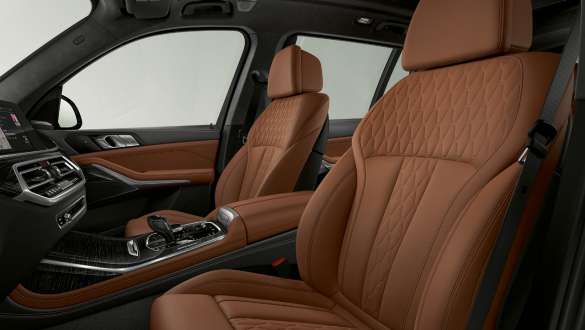 BMW X7 M Automobil med BMW Individual utökad läderutrustning ”Merino” G07 2019 BMW X7 M Automobil med BMW Individual utökad läderutrustning ”Merino” G07 2019, interiör