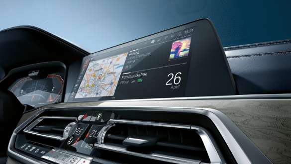 BMW X7 M Automobil med BMW Live Cockpit Professional G07 2019 BMW X7 M Automobil med BMW Live Cockpit Professional G07 2019