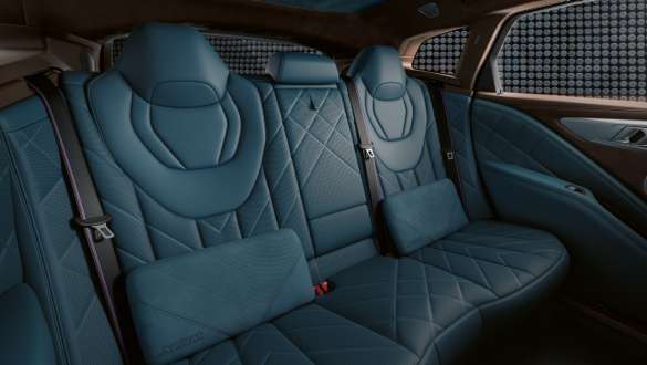 BMW XM G09 baksäte M Lounge BMW XM G09 invändig utrustning baksäte M Lounge