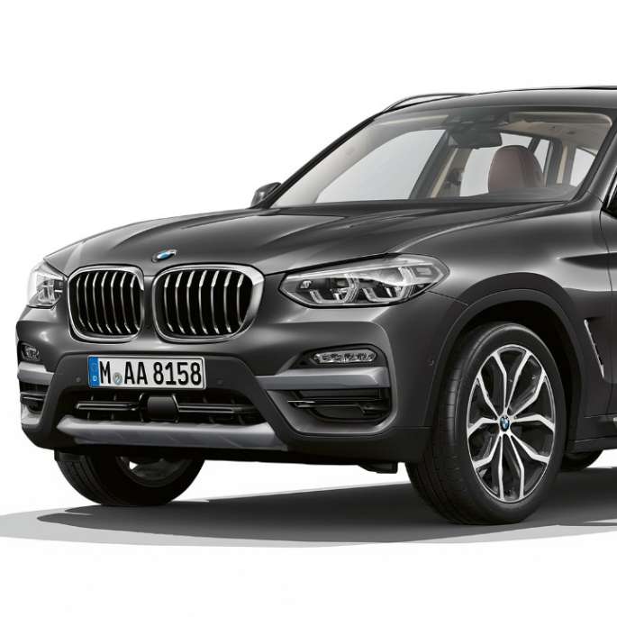 BMW X3 M40i, Modell xLine, trefjärdedelsvy framifrån BMW X3 M40i, Modell xLine, trefjärdedelsvy framifrån