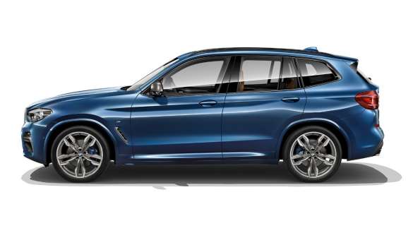 BMW X3 M40i, Aerodynamik BMW X3 M40i, Aerodynamik