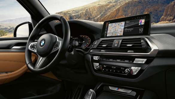 BMW X3 M40i, Multifunktionell instrumentdisplay BMW X3 M40i, Multifunktionell instrumentdisplay