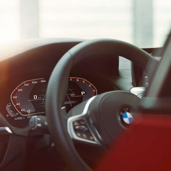 Förarplats BMW X4 BMW X4 G02 2018 närbild förarplats
