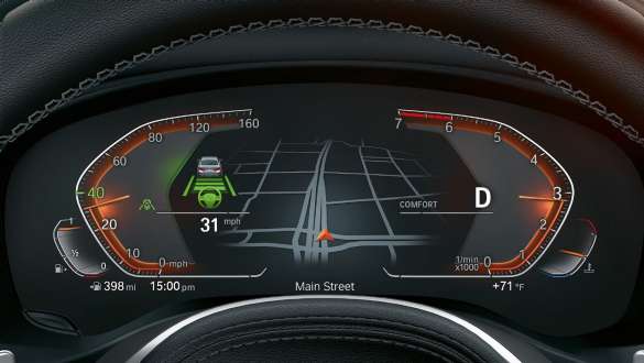 Driving Assistant Plus BMW X4 Driving Assistant Plus BMW X4 G02 2018 kombiinstrument