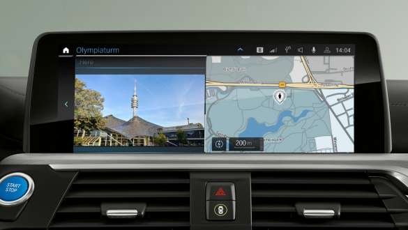 BMW Maps BMW iX3 G08 BMW Maps BMW iX3 G08 2020 Control Display Kupé