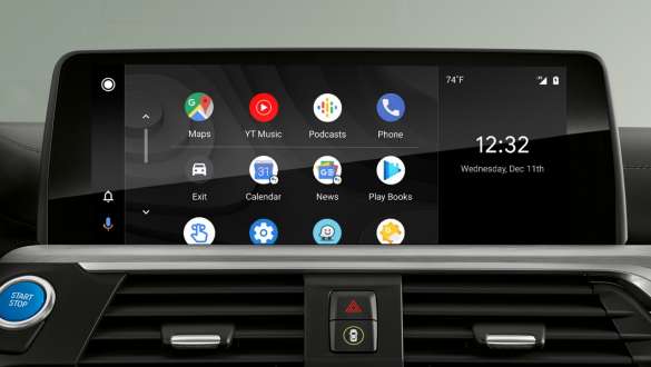 Smartphone-integrering BMW iX3 G08 Smartphone-integrering BMW iX3 G08 2020 Control Display Kupé