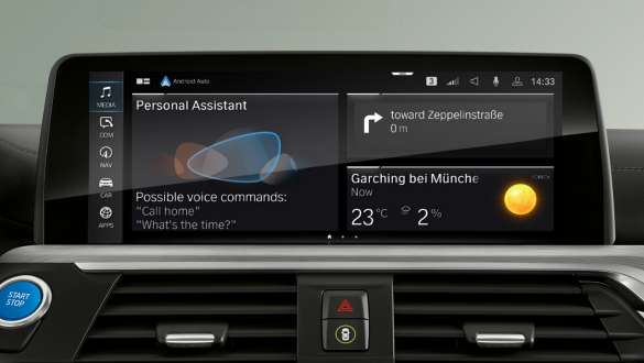 BMW Intelligent Personal Assistant BMW iX3 G08 BMW Intelligent Personal Assistant BMW iX3 G08 2020 Control Display Kupé
