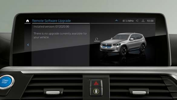 Remote Software Upgrade BMW iX3 G08 Remote Software Upgrade BMW iX3 G08 2020 Control Display Kupé