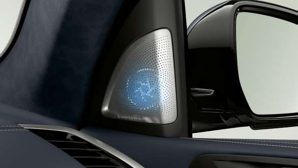 Bowers & Wilkins Diamond Surround Sound System BMW X7 G07 Bowers & Wilkins Diamond Surround Sound System BMW X7 G07 Närbild
