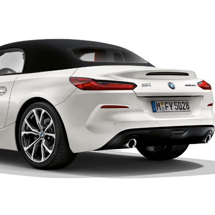 BMW Z4 Roadster Sport Line BMW Z4 Roadster Sport Line, sedd snett bakifrån