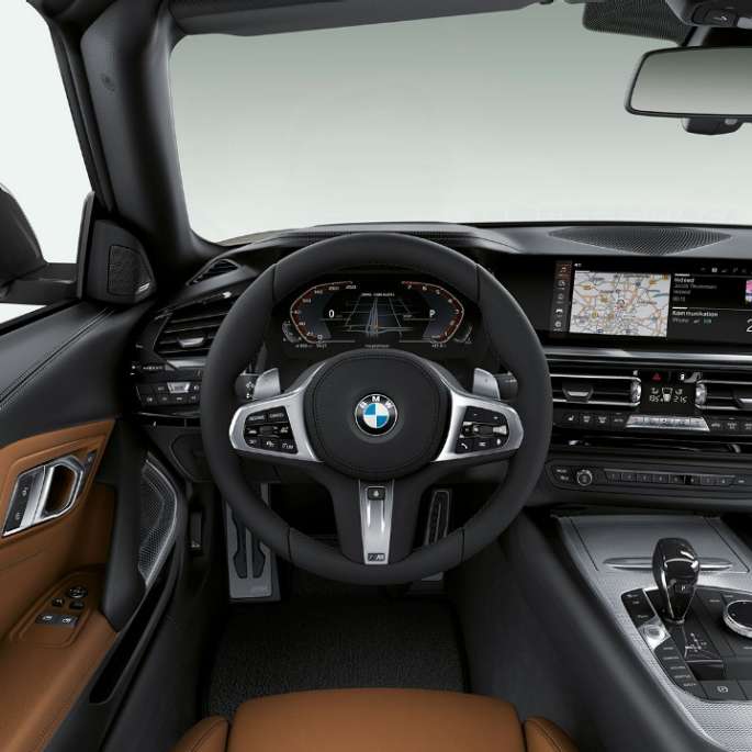 BMW Z4 Roadster M40i BMW Z4 Roadster M40i, ratt och förarplats