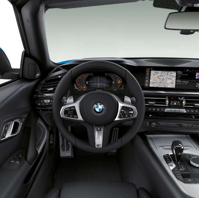 BMW Z4 Roadster M Sport BMW Z4 Roadster M Sport, ratt och förarplats