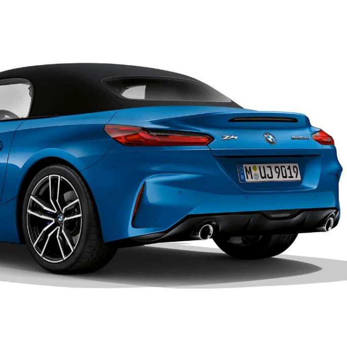 BMW Z4 Roadster M Sport BMW Z4 Roadster M Sport, sedd snett bakifrån