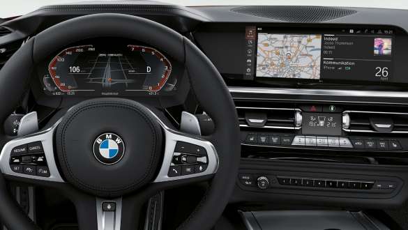 BMW Z4 Roadster, BMW Live Cockpit Professional BMW Z4 Roadster med BMW Live Cockpit Professional