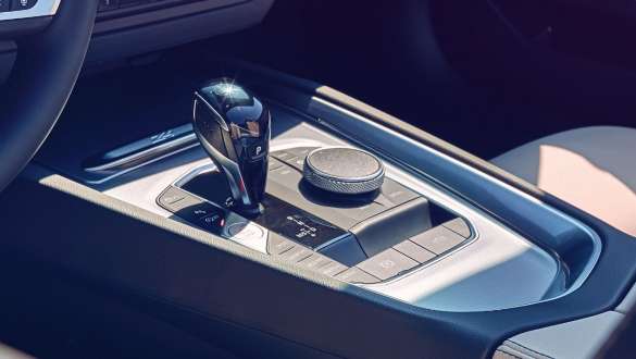 BMW Z4 Roadster, Steptronic-sportväxellåda Steptronic-sportväxellåda: närbild på mittkonsolen