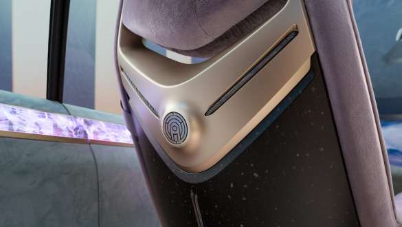 Enkel demontering BMW i Vision Circular 2021 BMW i Vision Circular 2021 visionsfordon interiördesign enkel demontering snabblås
