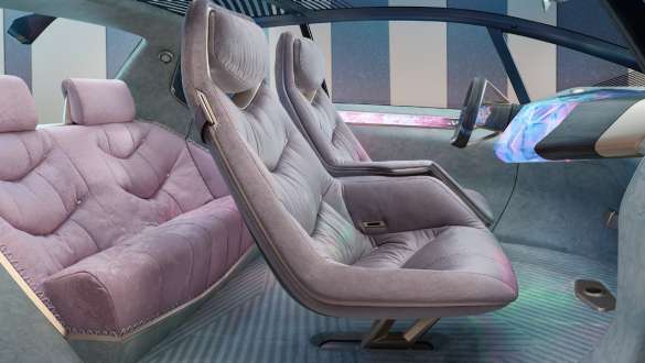 Banbrytande materialestetik BMW i Vision Circular 2021 BMW i Vision Circular 2021 visionsfordon interiördesign banbrytande materialestetik