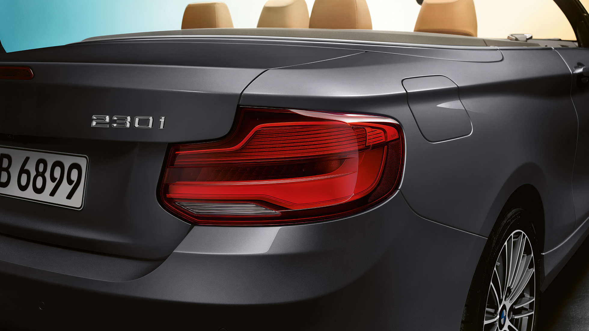 BMW 2-serie Cabriolet, Modellnamn baktill BMW 2-serie Cabriolet, Modellnamn baktill