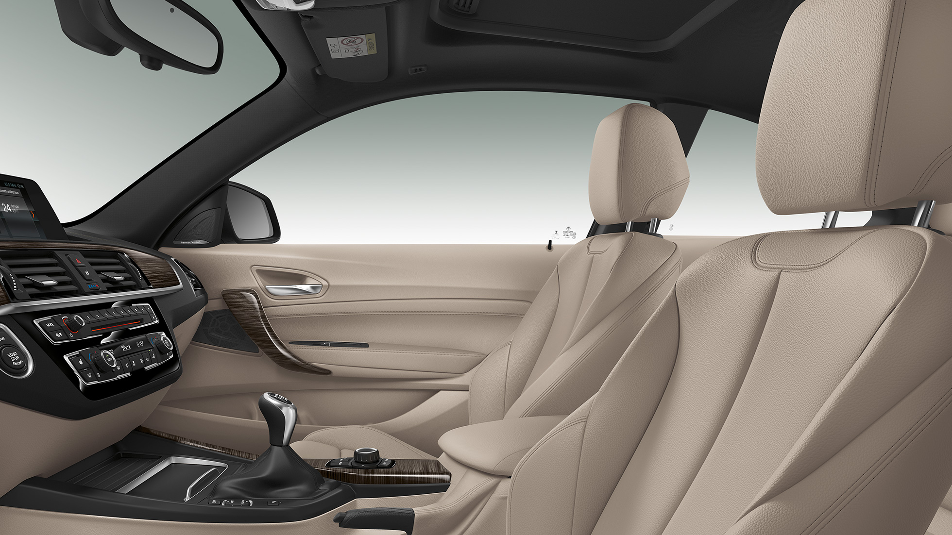 BMW 2-serie Coupé, Modell Luxury Line Interiör BMW 2-serie Coupé, Modell Luxury Line Interiör