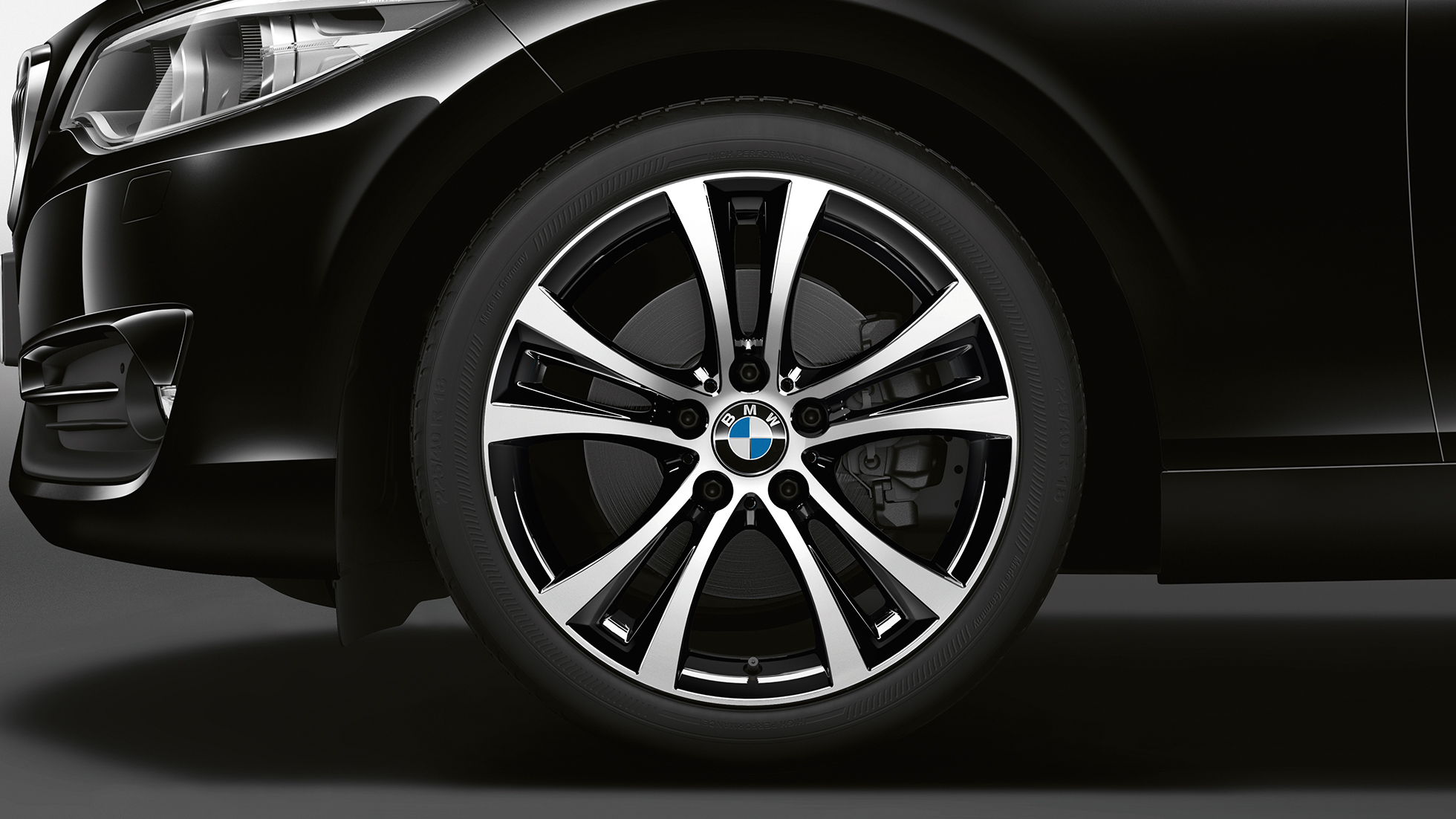 BMW 2-serie Coupé, Modell Sport Line Hjul BMW 2-serie Coupé, Modell Sport Line Hjul