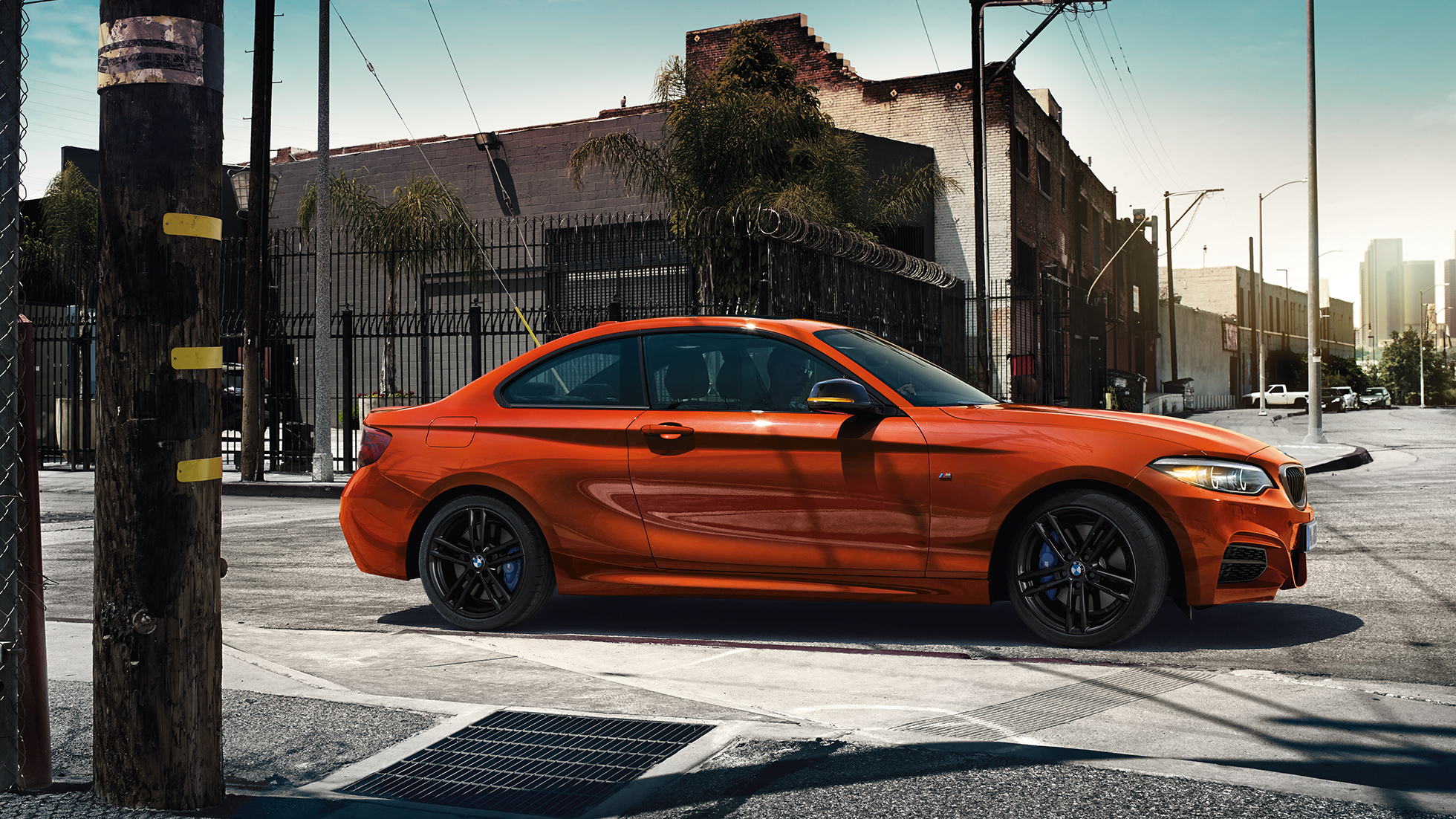 BMW 2-serie Coupé, bild från sidan BMW 2-serie Coupé, bild från sidan