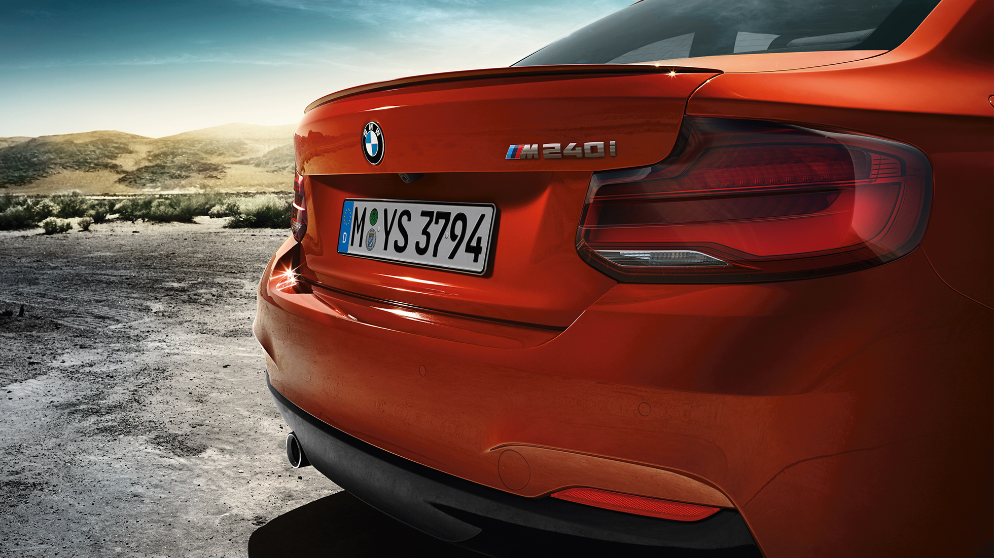 BMW 2-serie Coupé, Modellnamn baktill BMW 2-serie Coupé, Modellnamn baktill